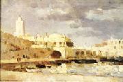 Albert Lebourg The Port of Algiers oil painting
